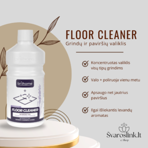 Floor cleaner grindu pavirsiu valiklis