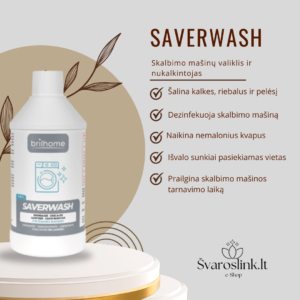 savereash skalbimo masinos valiklis