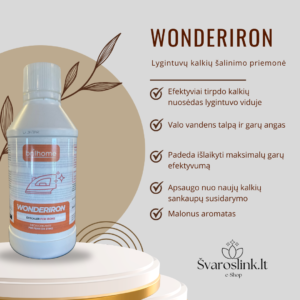 wonderiron lygintuvu kalkiu valiklis